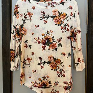 Floral Fall color Top